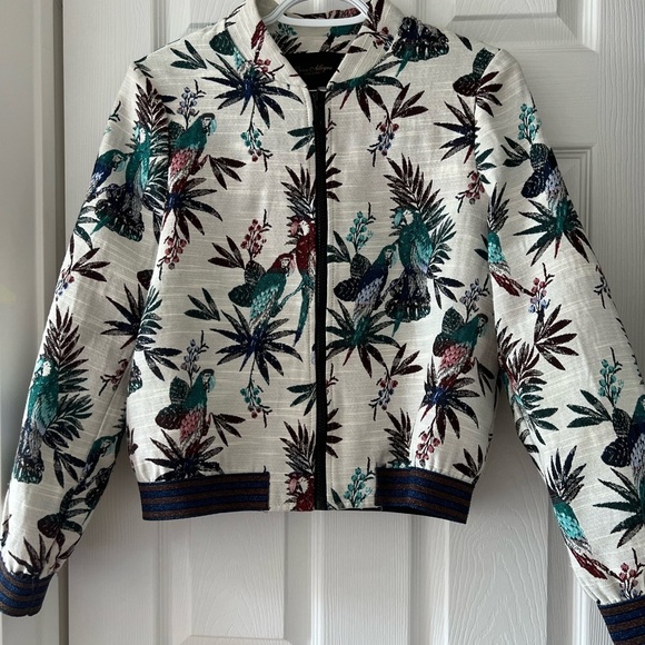 Luna Allegria Bomber Jacket Size Small - Picture 1 of 4